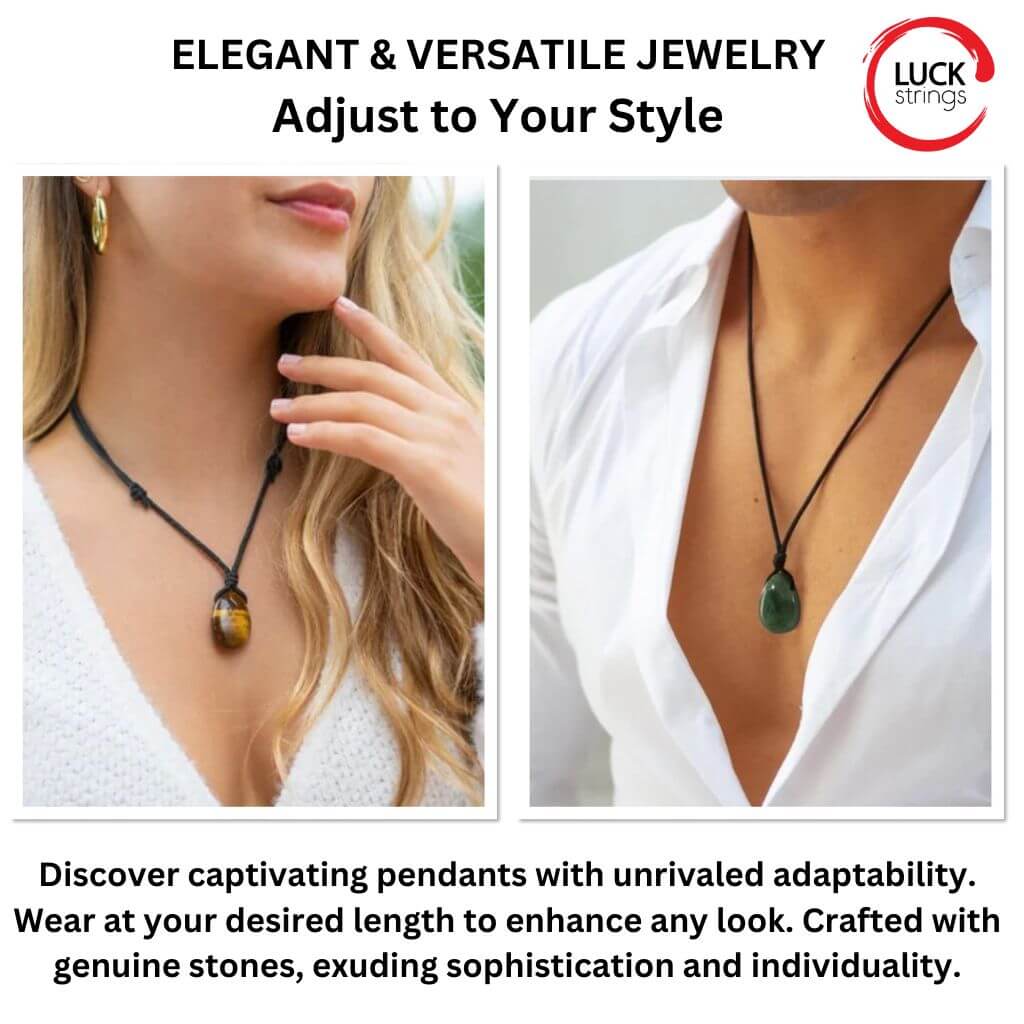Gemstone Necklace - Luck Strings