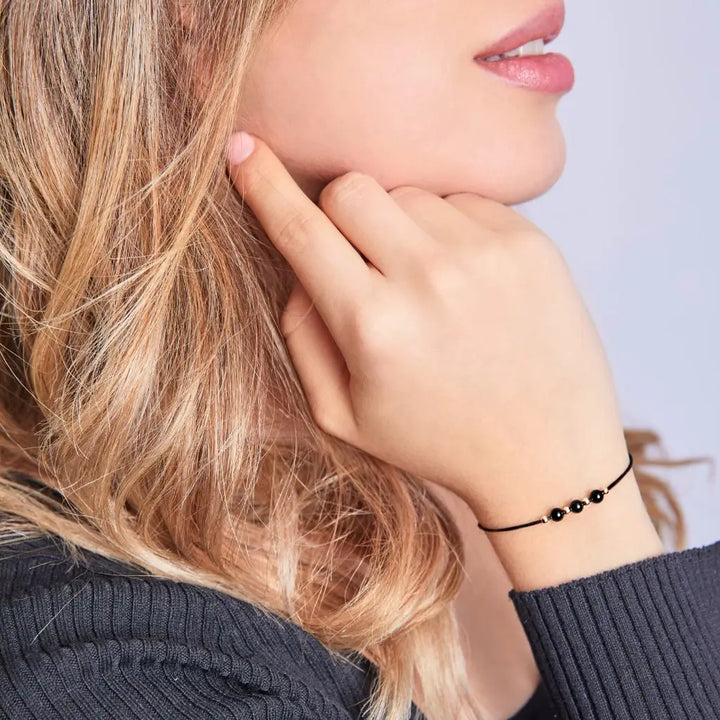 14K Gold & Tourmaline Energy Bracelet