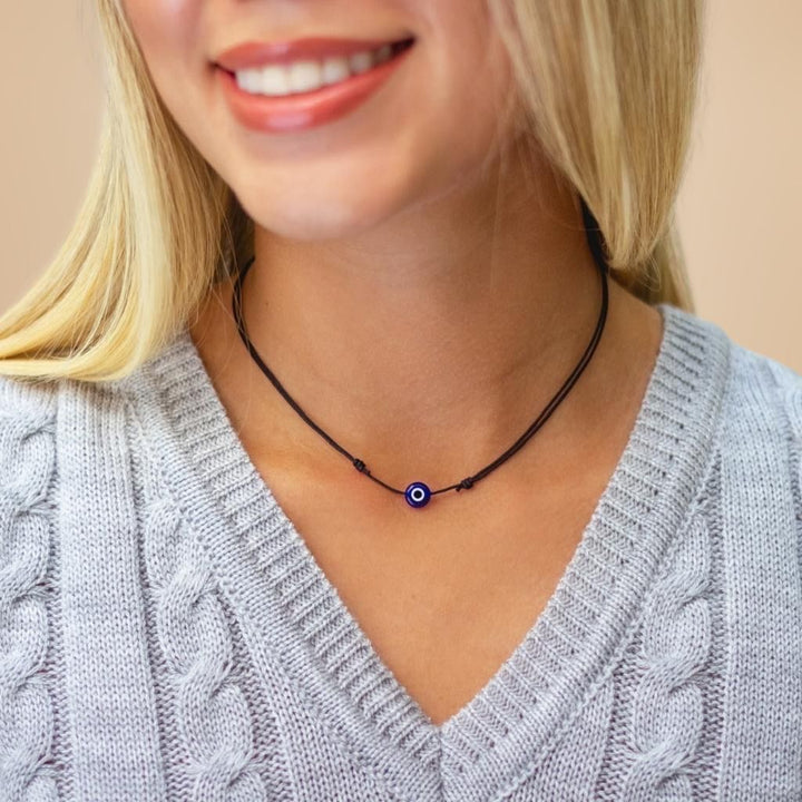 Evil Eye Choker - Mystical & Protective