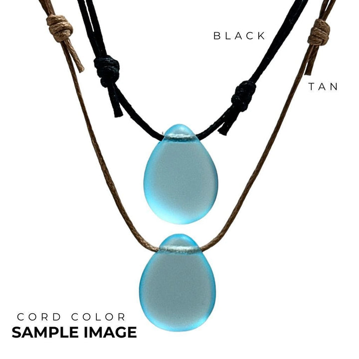 Czech Glass Teardrop Choker Necklace