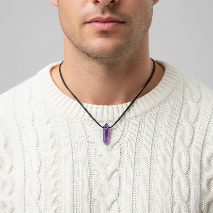 Amethyst Point Adjustable Necklace