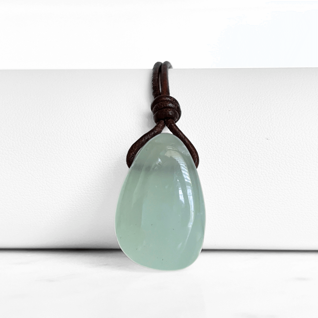 Soothing Elegance Aquamarine Pendant