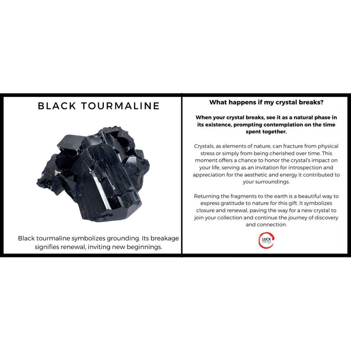 black tourmanile meaning card - Luck Strings