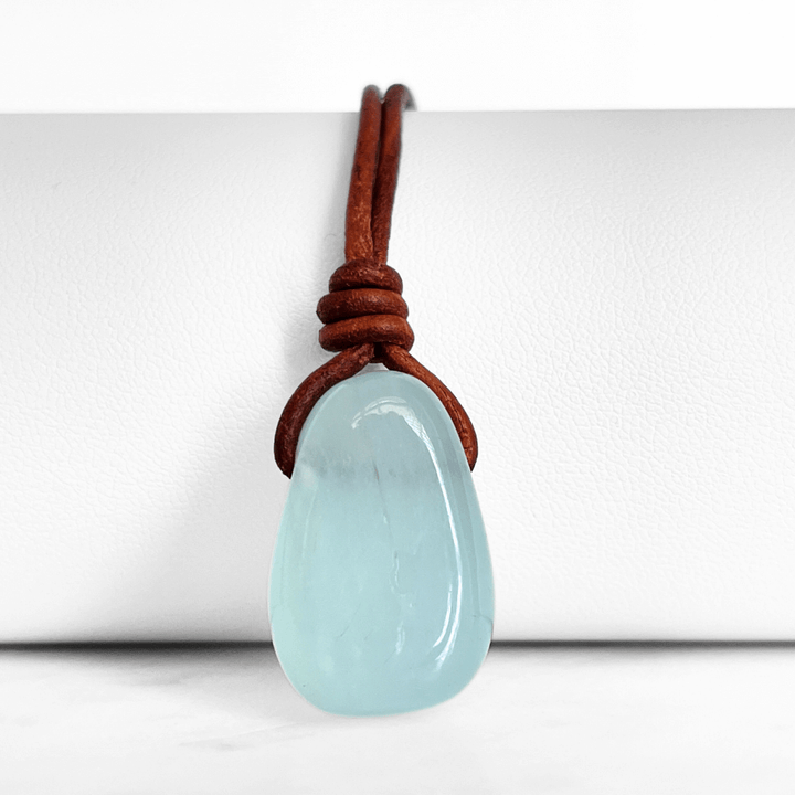 Crystal Clarity Aquamarine Pendant