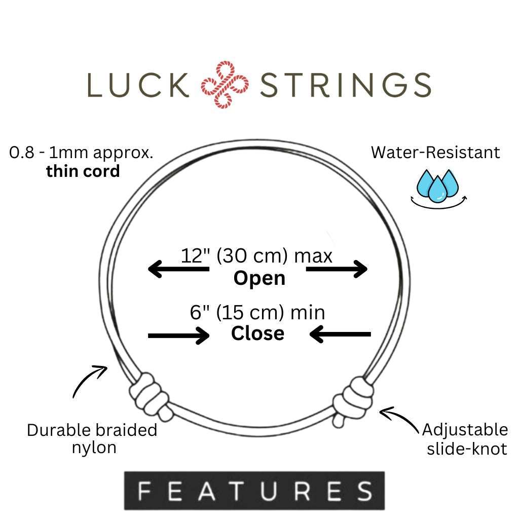 Red Evil Eye Bracelet Set - Talisman for Luck