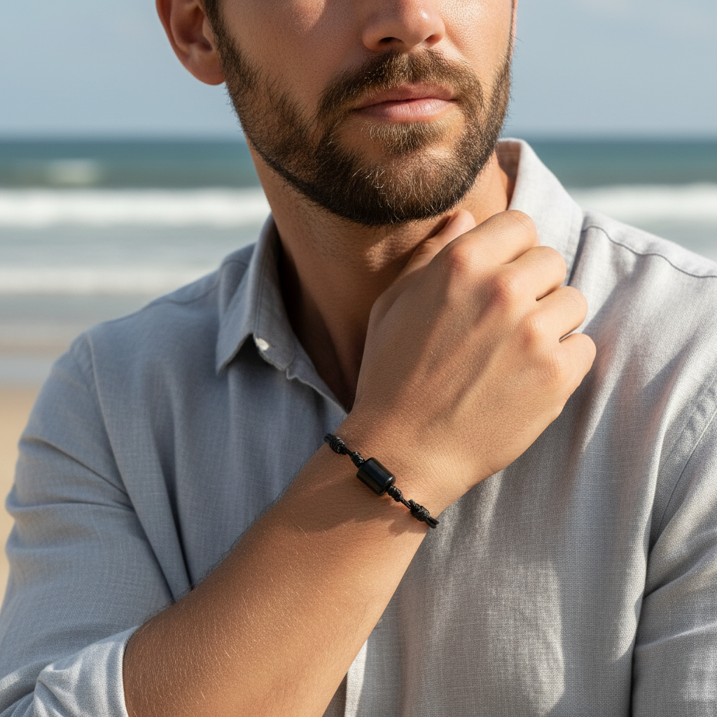 Protective Black Obsidian Bracelet