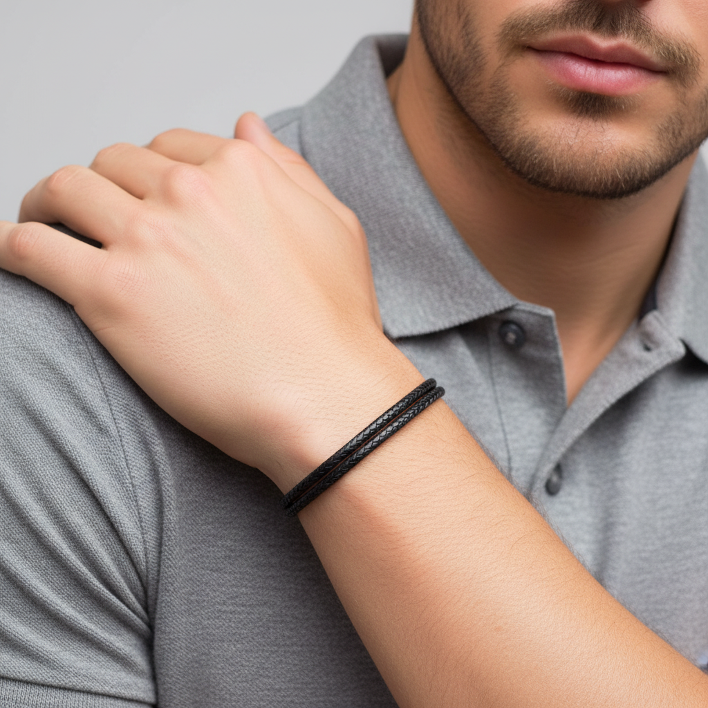 Wax Nylon 3mm Thick Bracelet