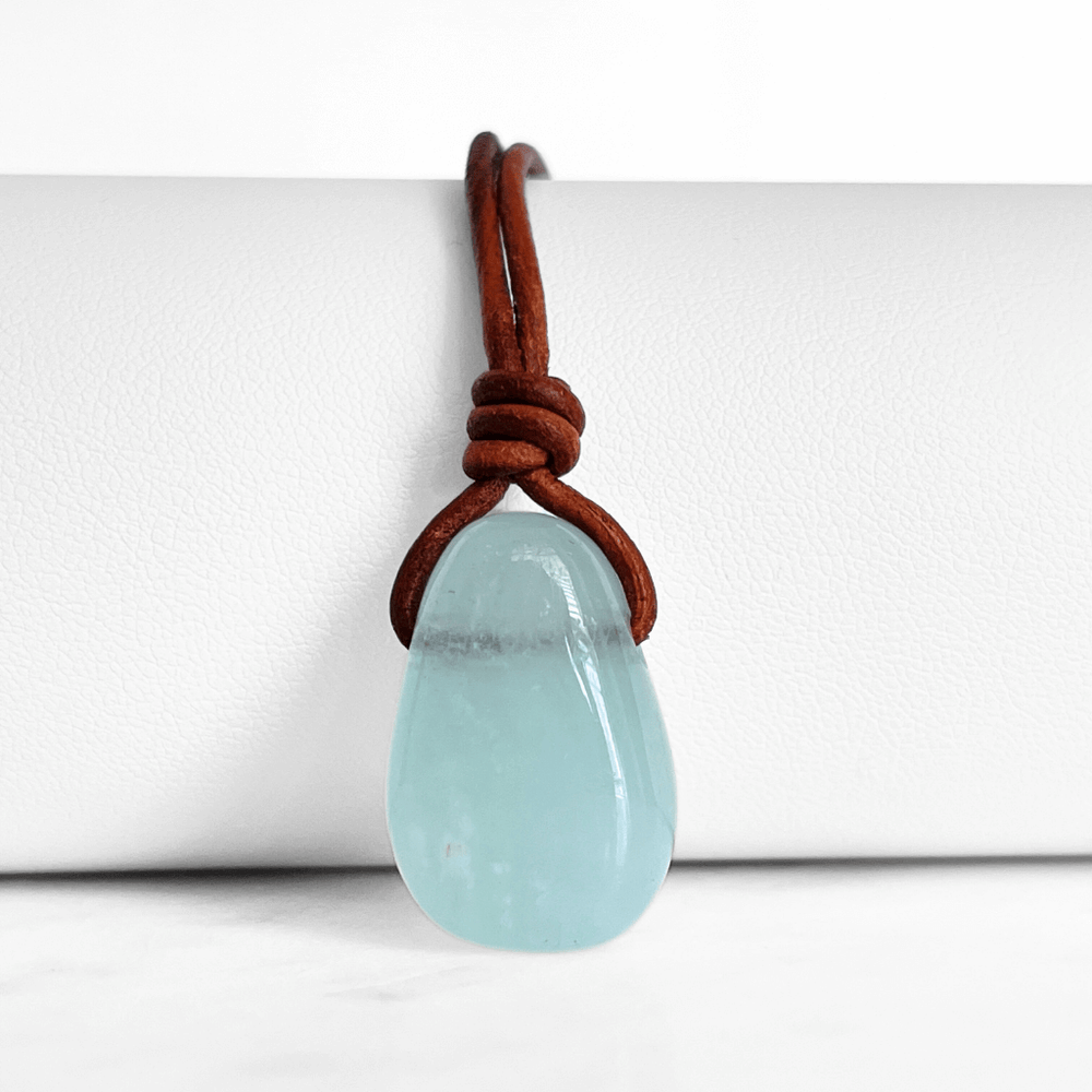 Crystal Clarity Aquamarine Pendant