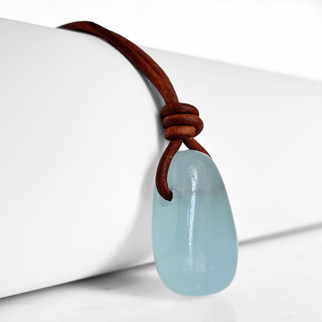Crystal Clarity Aquamarine Pendant