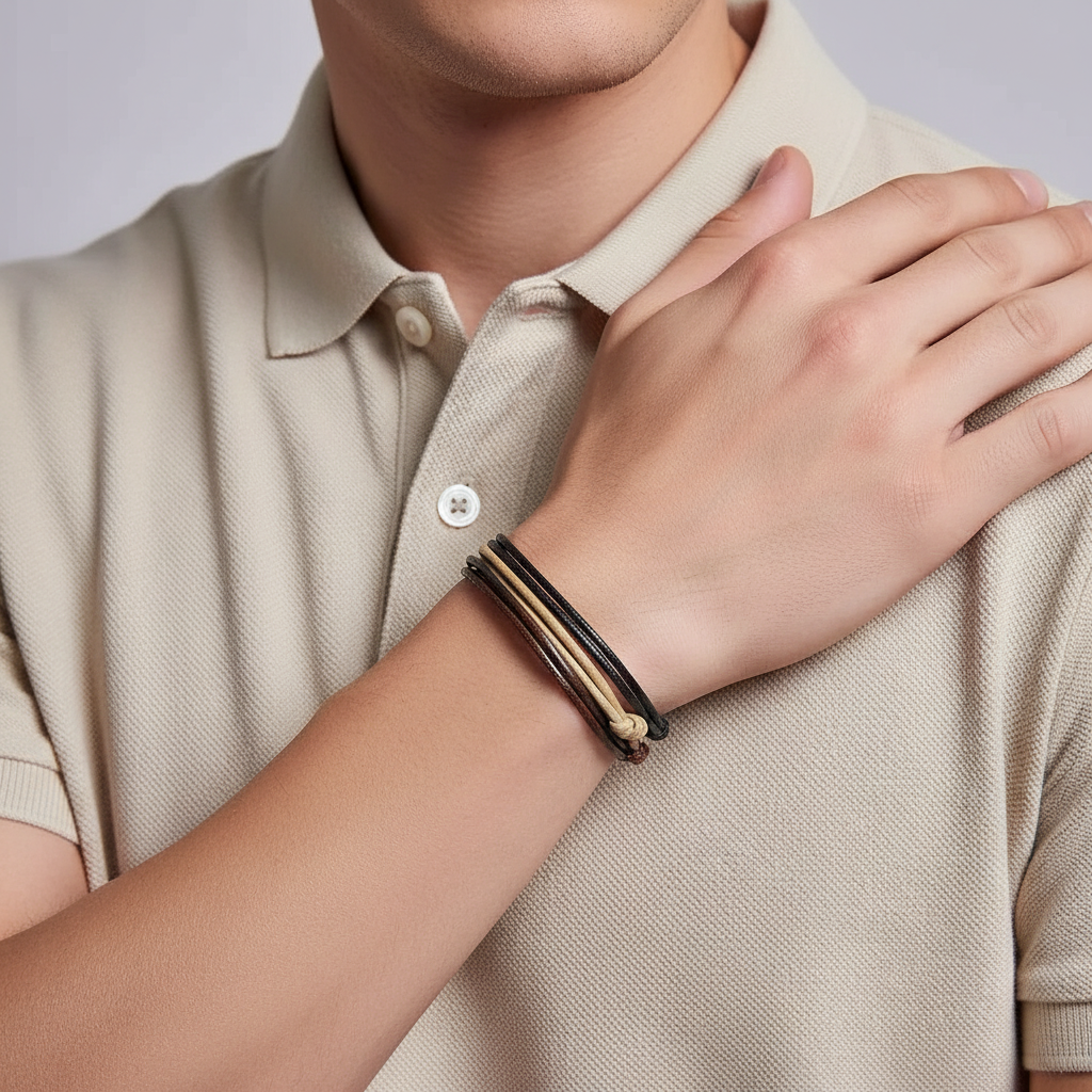 Wax Nylon Cord Bracelet – Color Collection