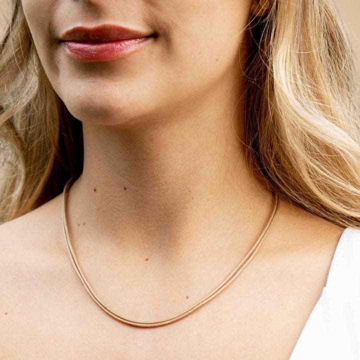 Faux Red Leather Adjustable Choker