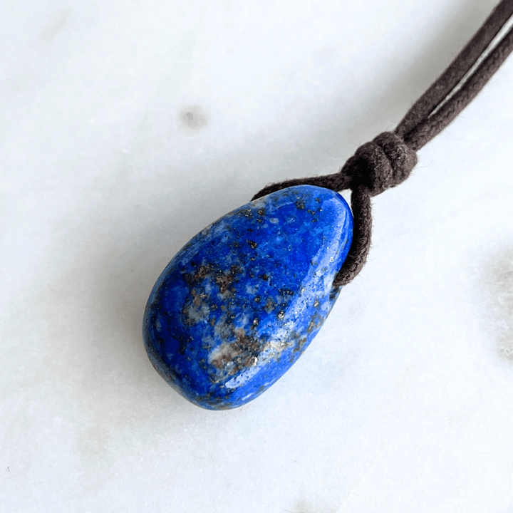 Lapis Lazuli Drop Pendant - Celestial Inspiration by Luck Strings.