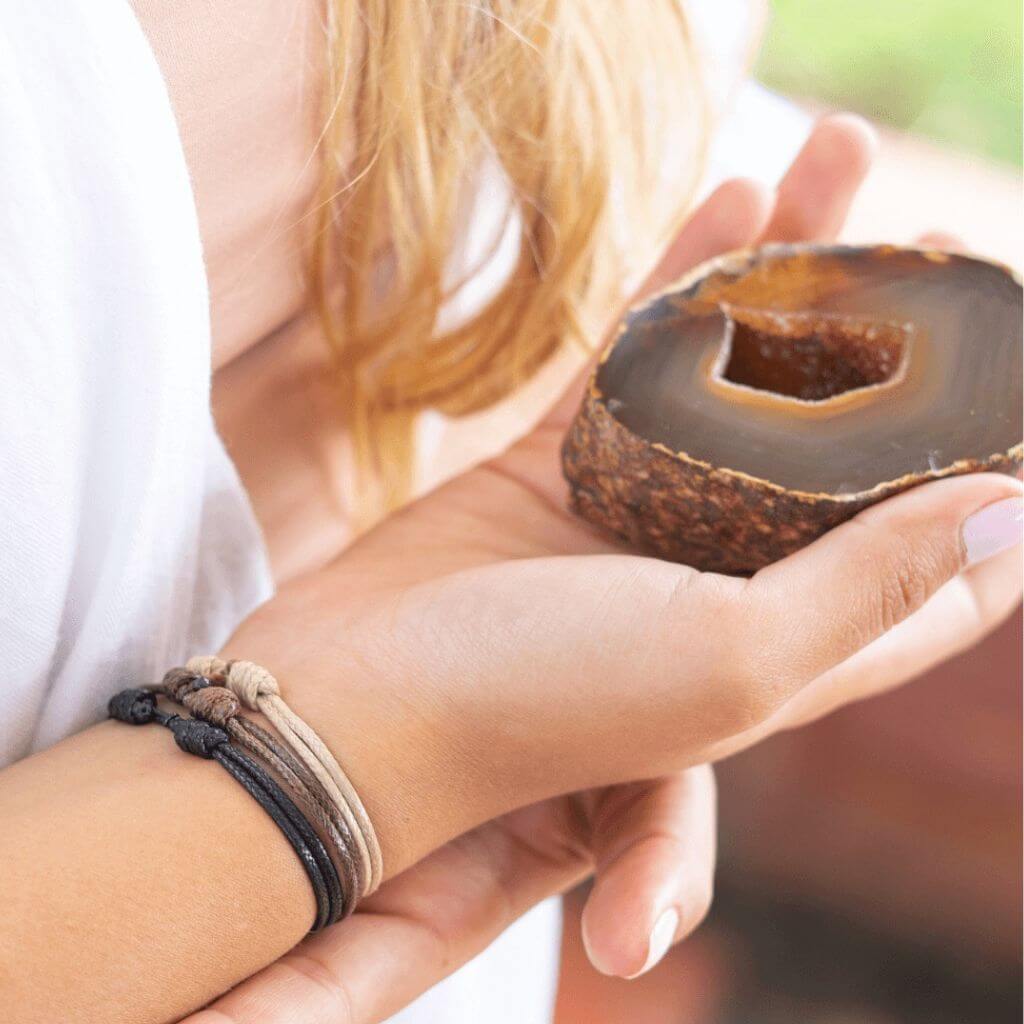 WAX NYLON CORD ADJUSTABLE BRACELET-Luck Strings