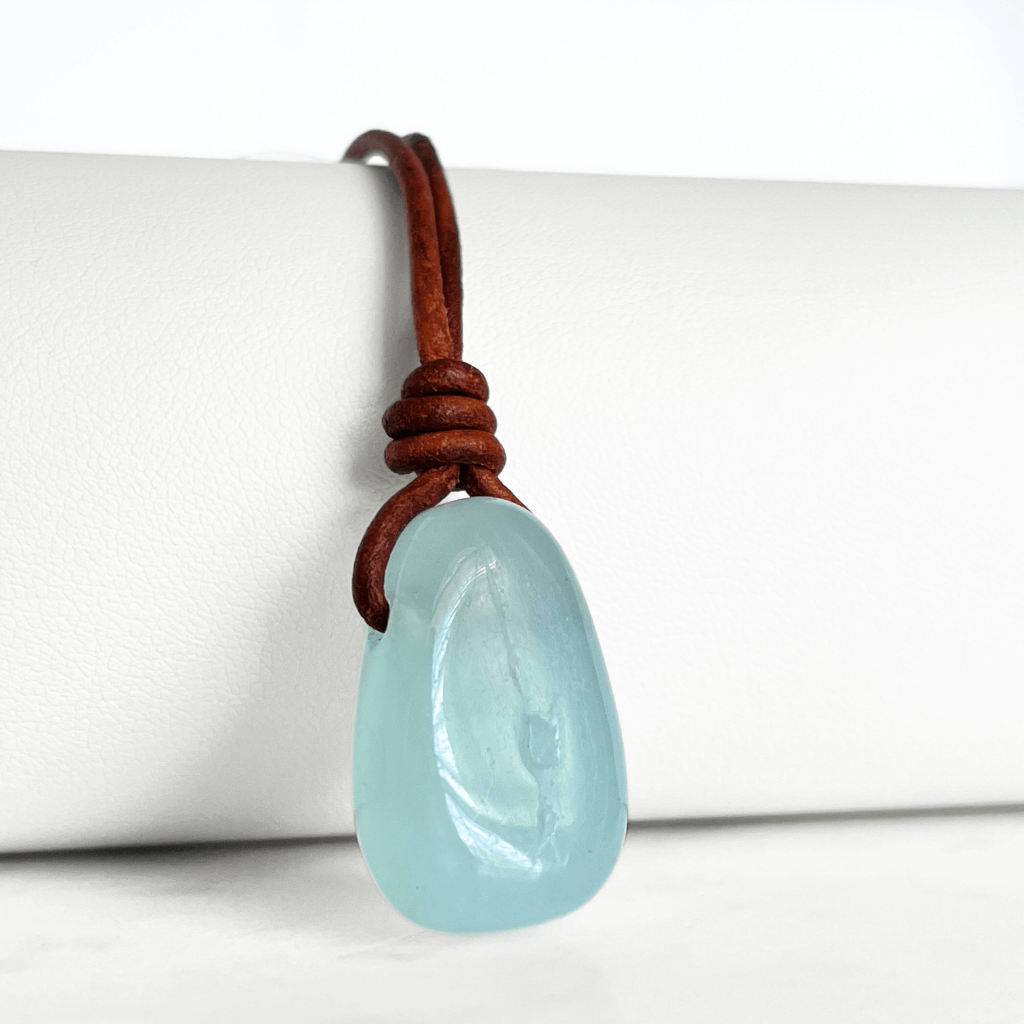 Crystal Clarity Aquamarine Pendant