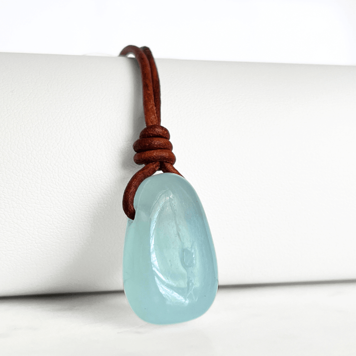 Crystal Clarity Aquamarine Pendant