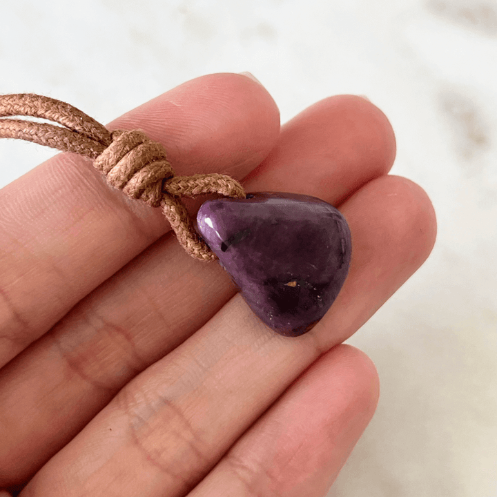 Exquisite Natural Ruby Pendant showcasing a unique, one-of-a-kind deep red gemstone, symbolizing exclusivity and luxury - Luck Strings.