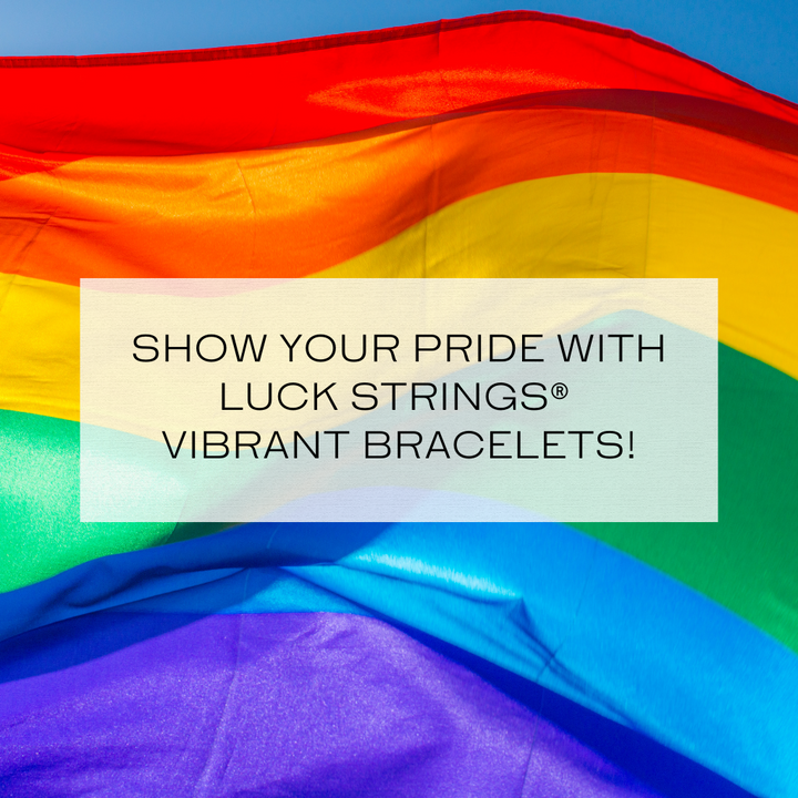 Unisex adjustable Nylon Cord Pride Bracelet Set in vibrant colors, showcasing water-resistant and sporty style, ideal for beach, sports, and everyday wear - Luck Strings