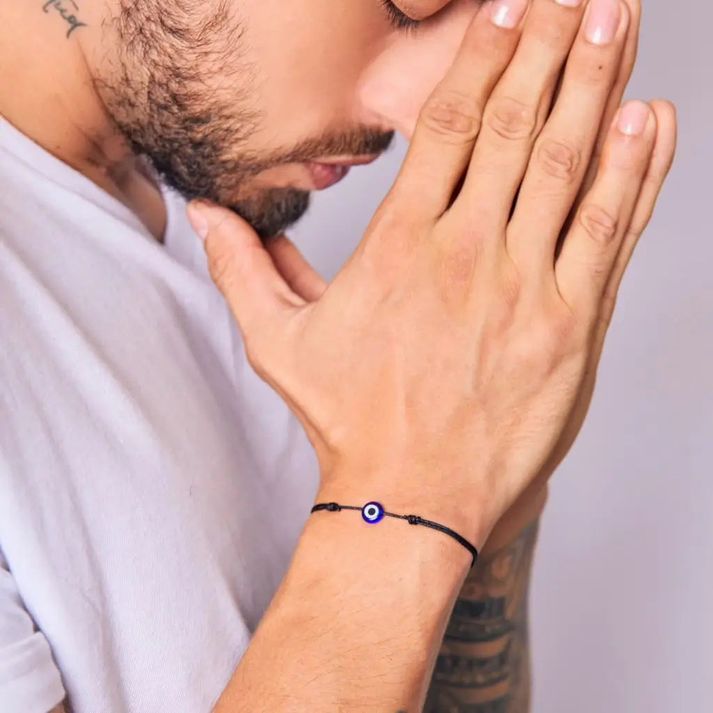 Protective Blue Evil Eye Couples Bracelets Symbolic Durable