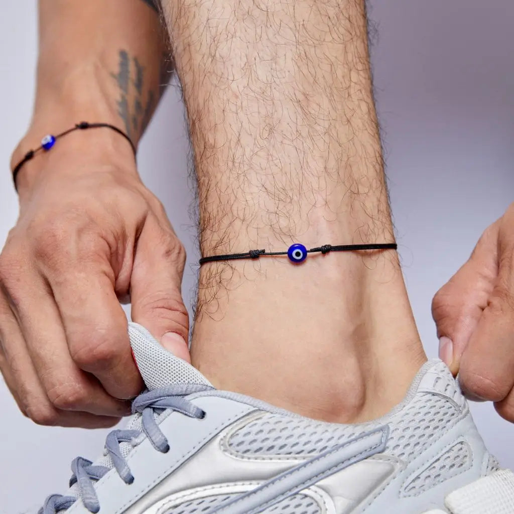 Evil Eye Anklet - Adjustable & Protective