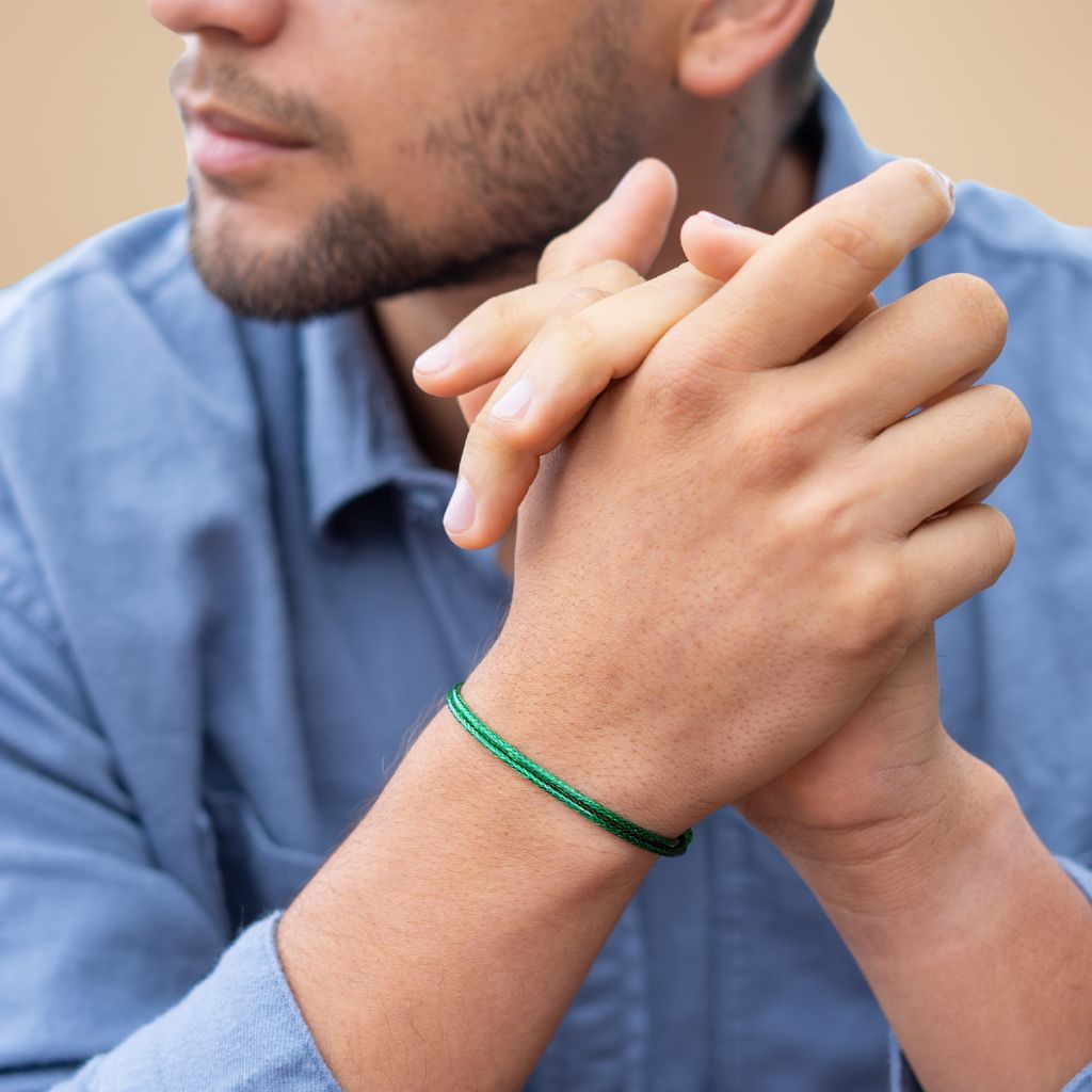 Stylish Wax Nylon Cord Bracelets - Waterproof & Adjustable