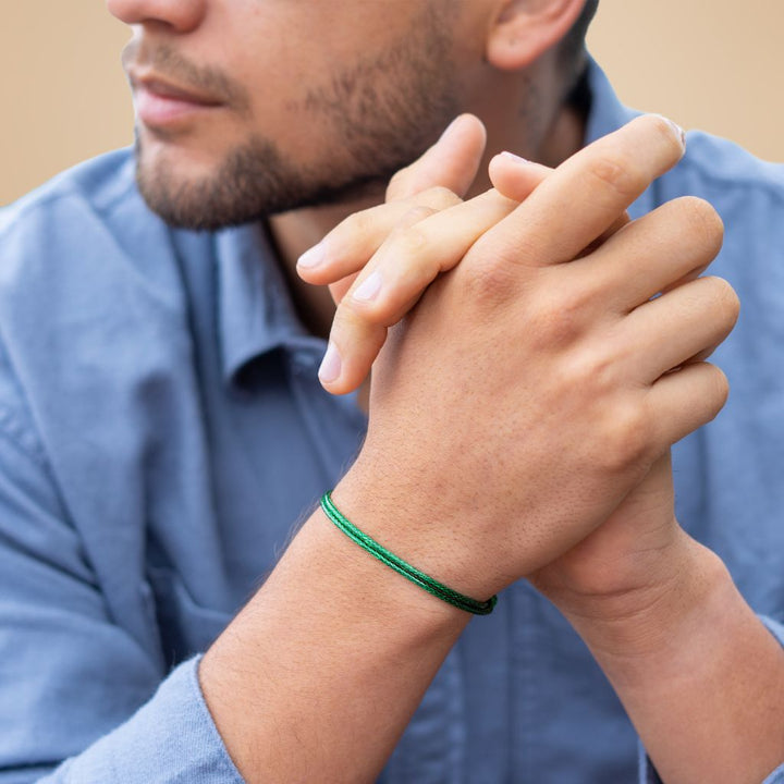 Stylish Wax Nylon Cord Bracelets - Waterproof & Adjustable