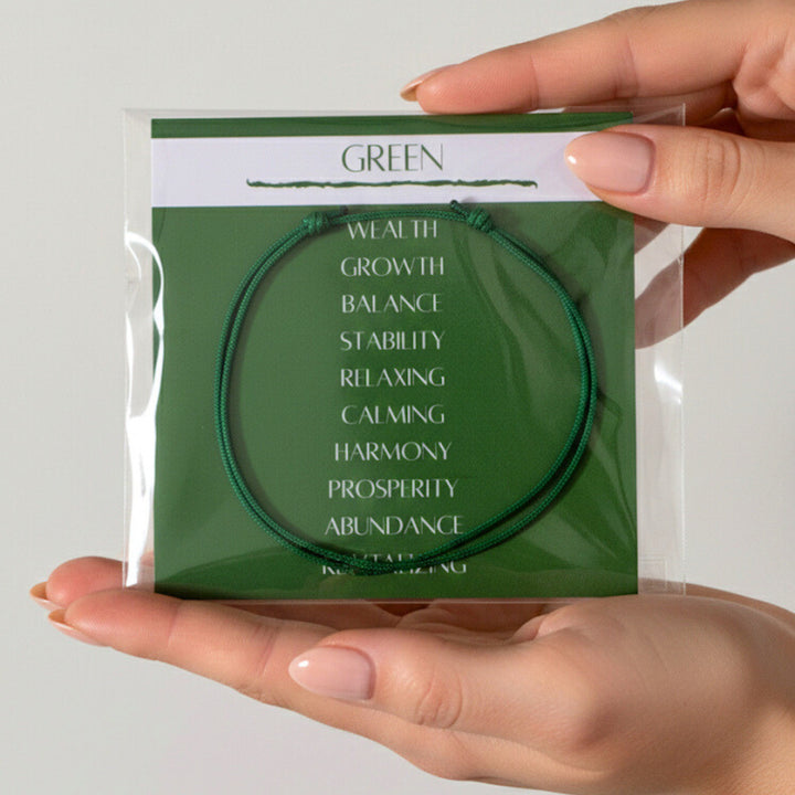 Green Prosperity Bracelet - Harmonious