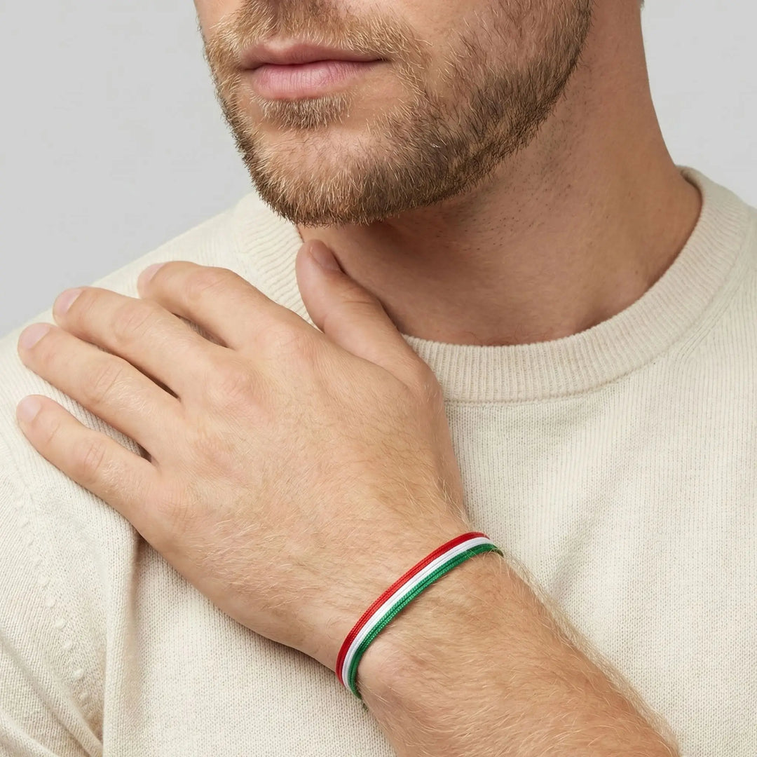 Men's Minimalist Cord Bracelet Set - Sporty & Versatile