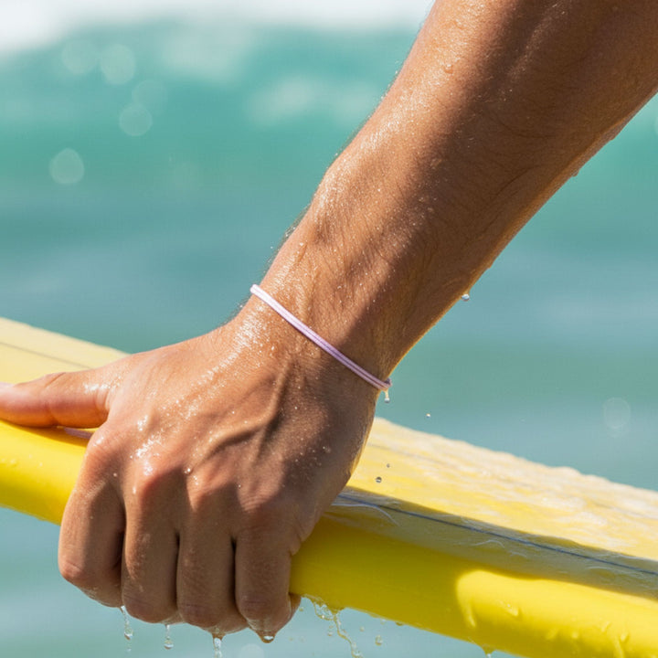 Pink Cord Bracelet Set