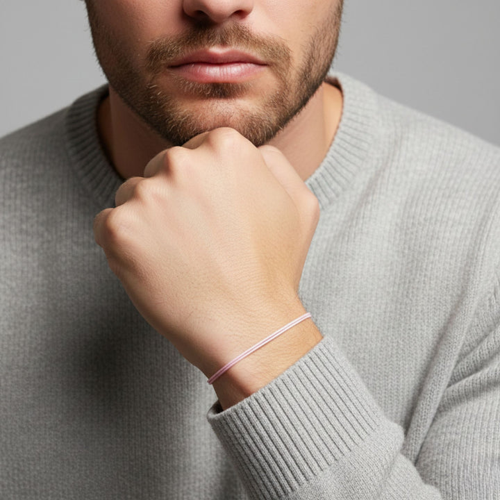 Pink Cord Bracelet Set