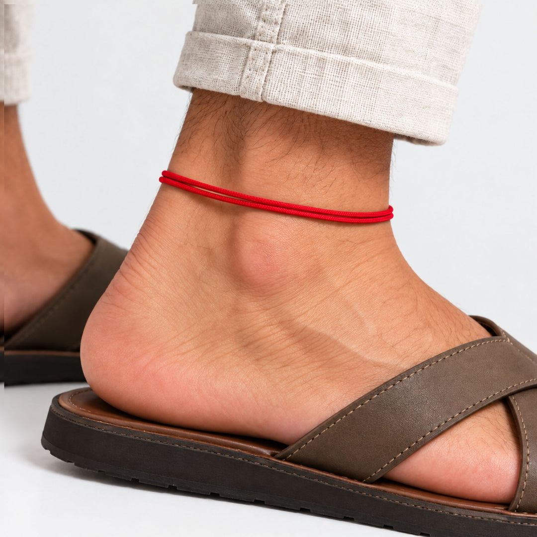 Colorful Nylon Anklet – Unisex Adjustable Fit