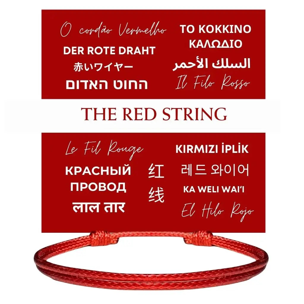 Red String Bracelet Pack - Protection & Good Luck Talisman for All.