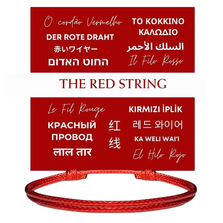 Red String Bracelet Pack - Protection & Good Luck Talisman for All.
