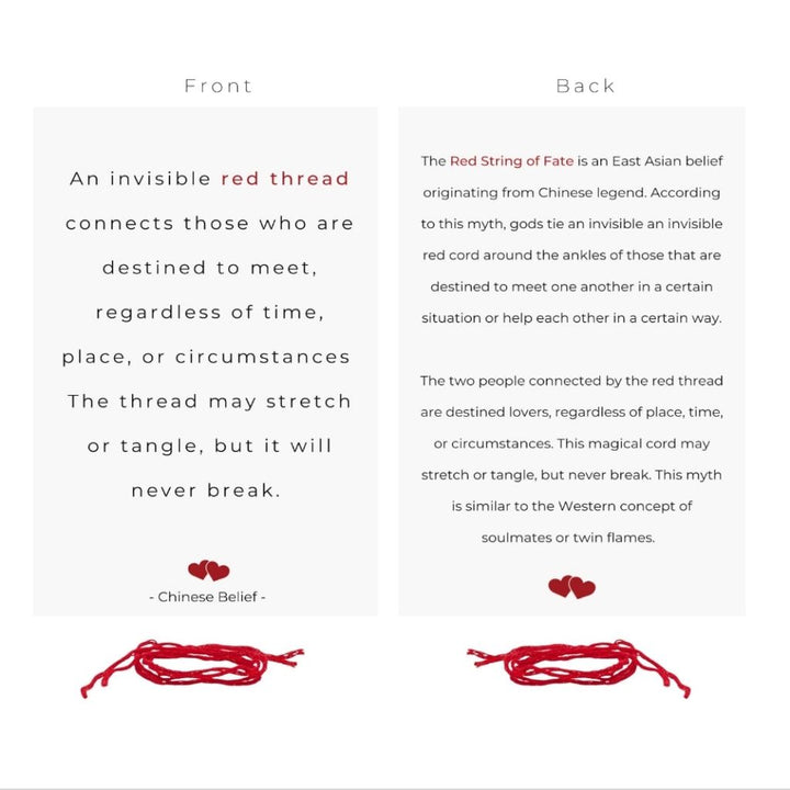 Original Kabbalah Red String Bracelet – Protection Symbol