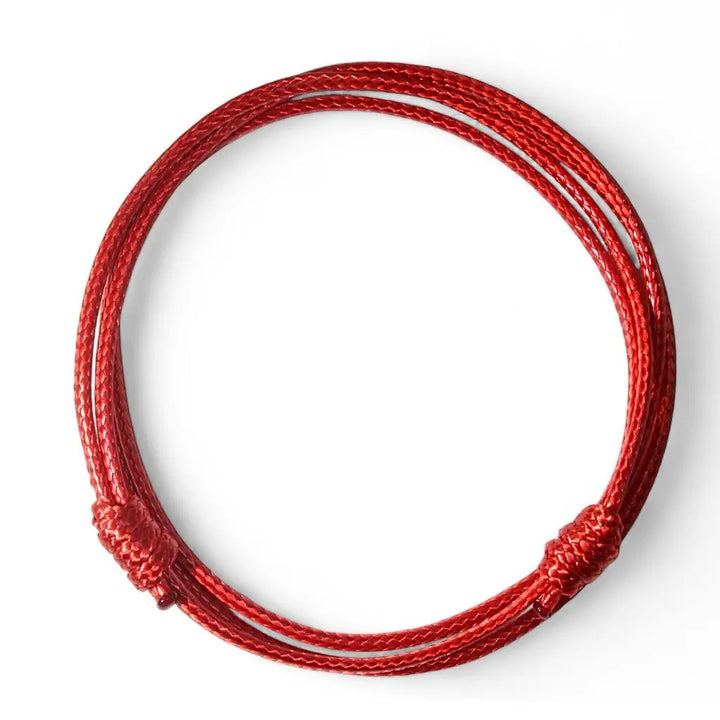 Faux Red Leather Adjustable Choker