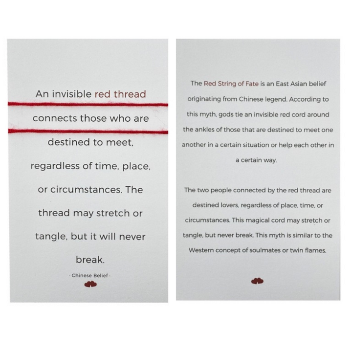 COUPLES RED STRING OF FATE BRACELETS-Luck Strings