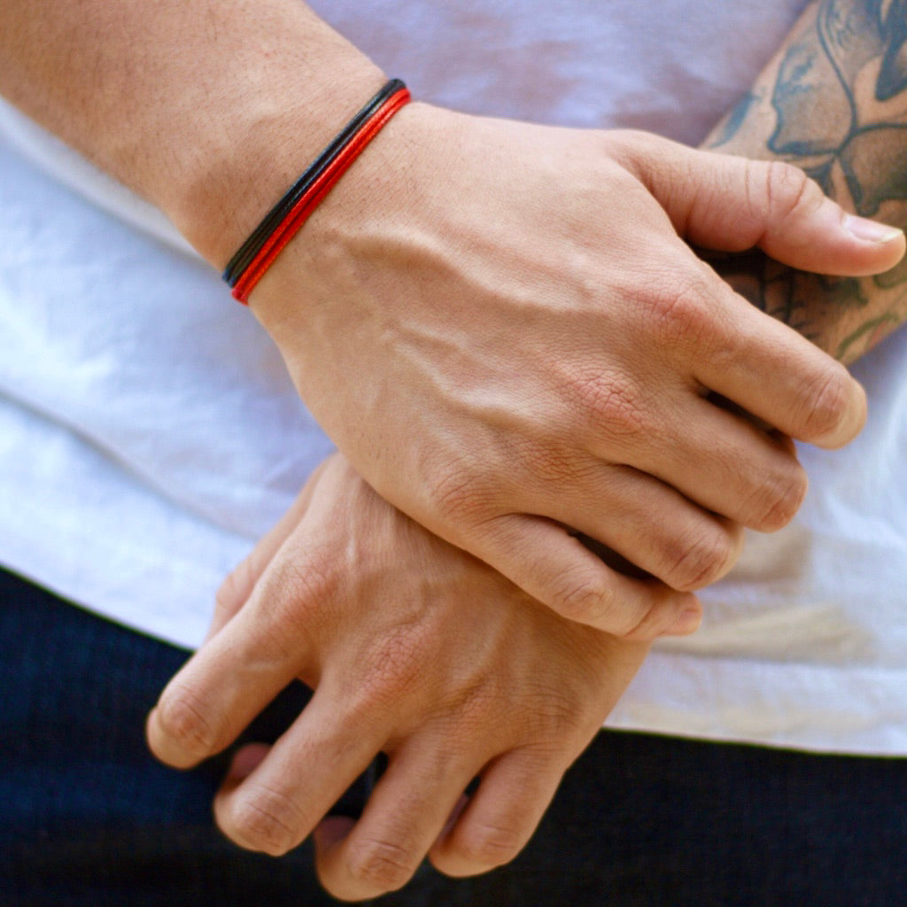 WAX NYLON CORD BRACELET-Luck Strings