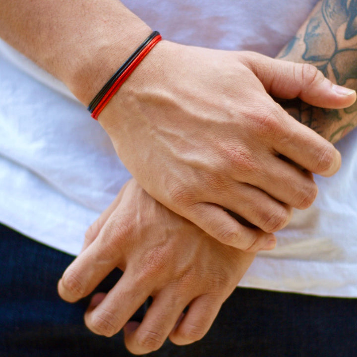 WAX NYLON CORD BRACELET-Luck Strings