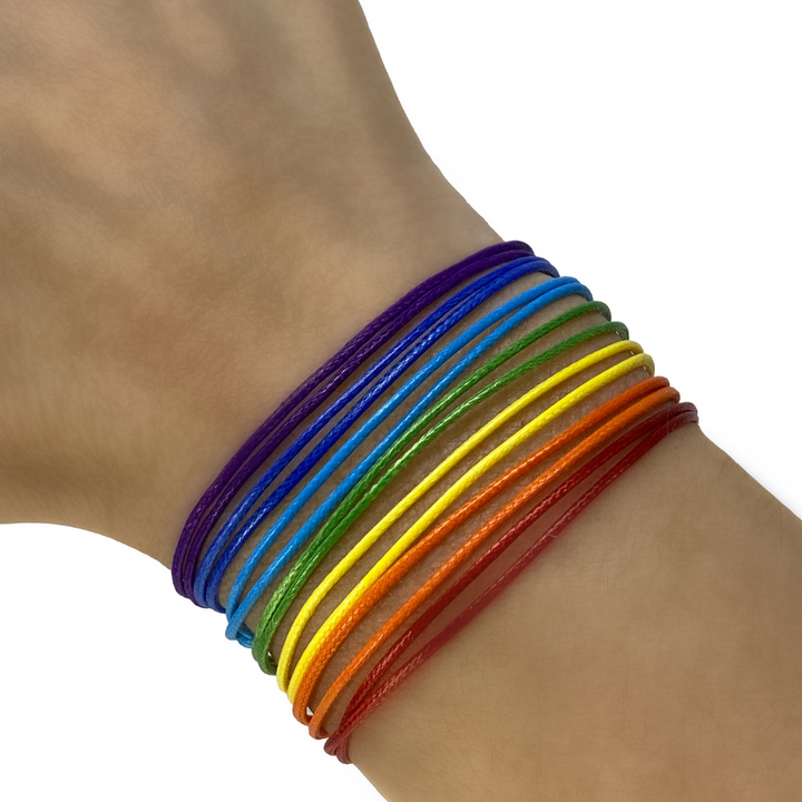 Faux Leather Cord Bracelet Set - Timeless & Durable