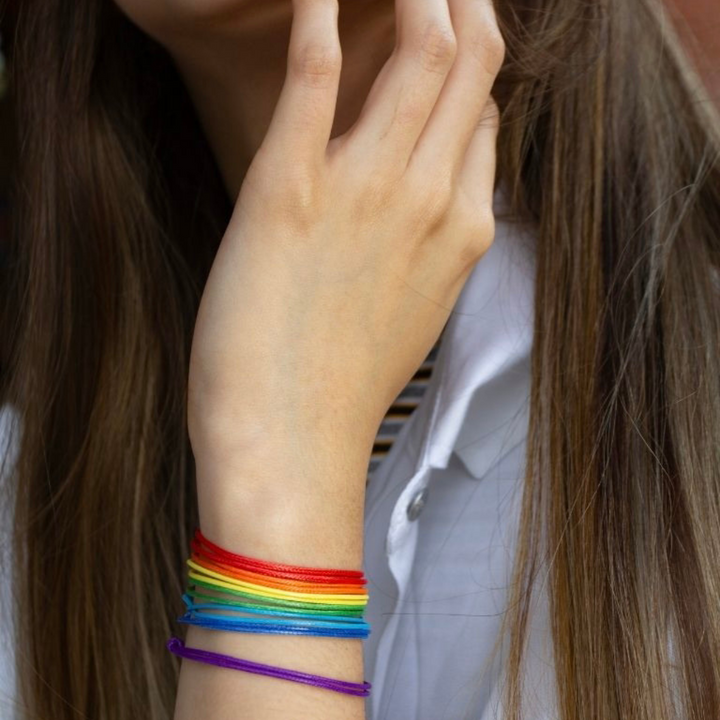 LEATHER IMITATION CORD BRACELETS-Luck Strings