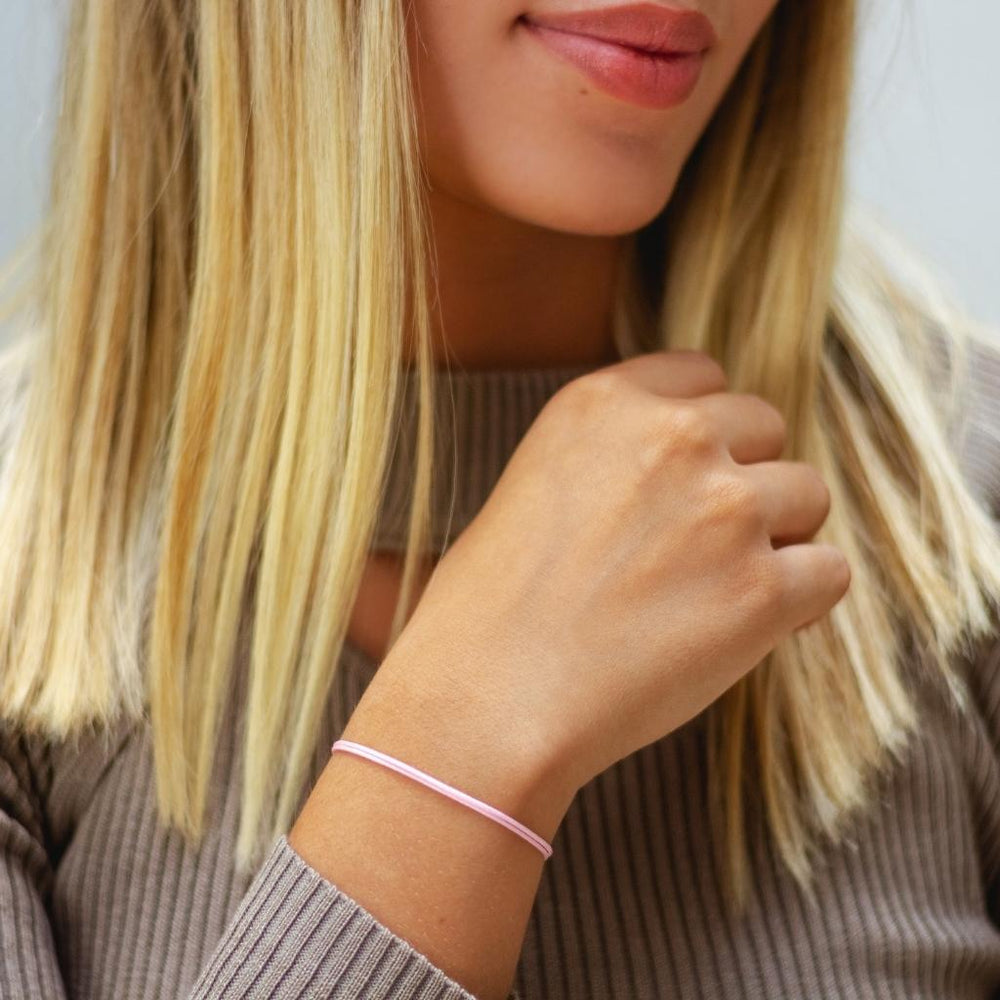 PINK BRACELET-Luck Strings
