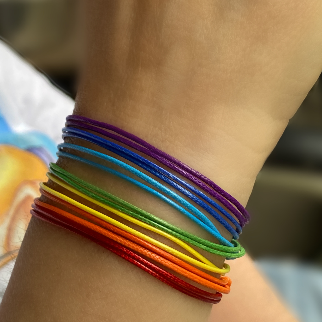 LEATHER IMITATION CORD BRACELETS-Luck Strings