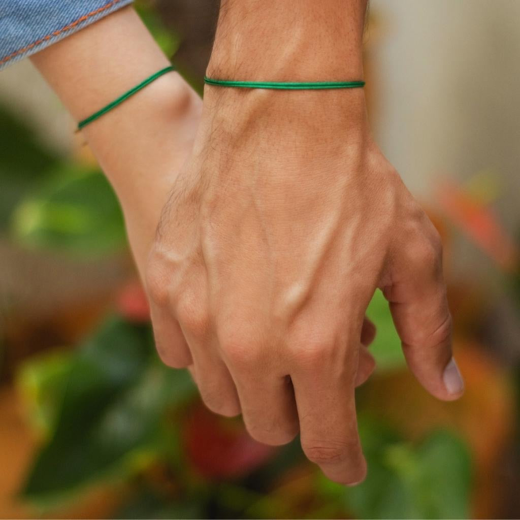 Green Prosperity Bracelet Harmonious Healing